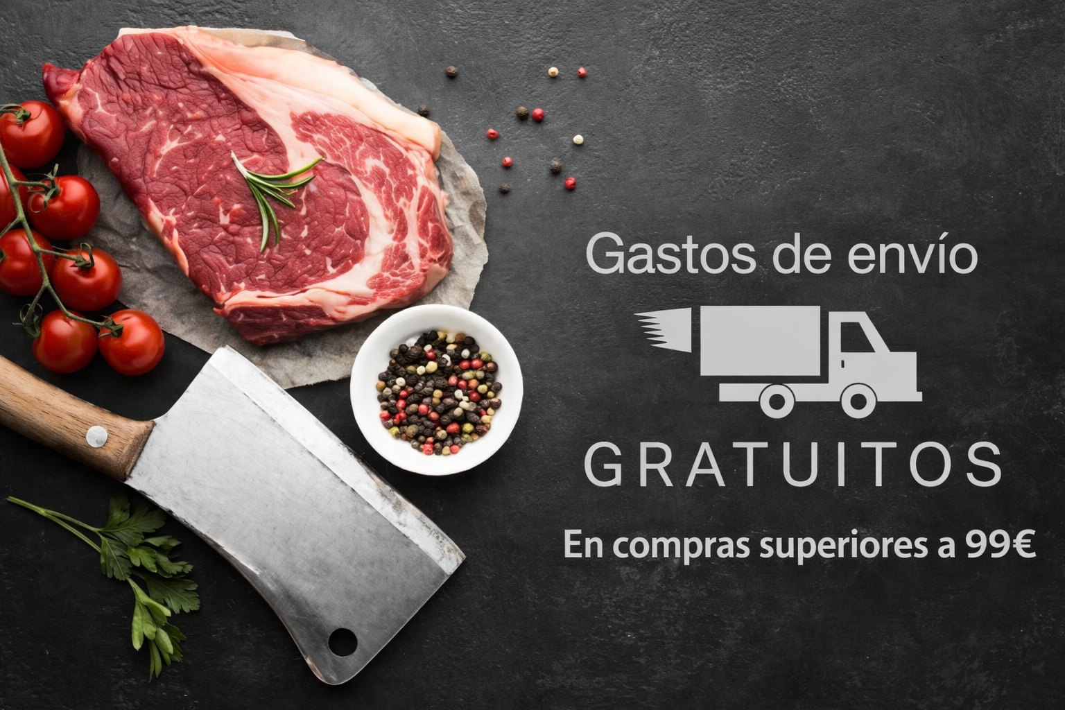 Ingredientes frescos y envío gratuito